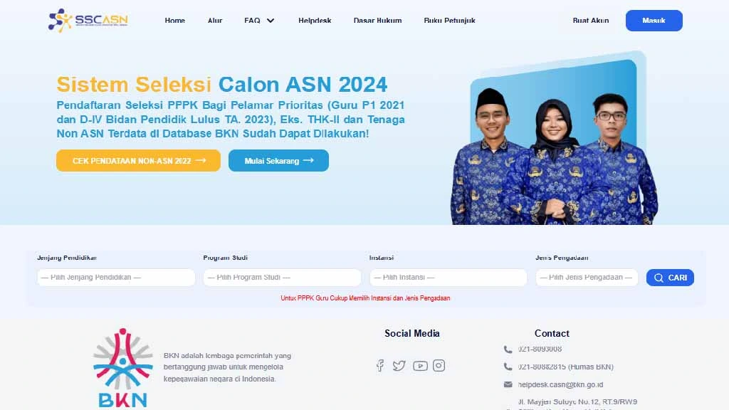Link Pengumuman CPNS 2024 Resmi 1