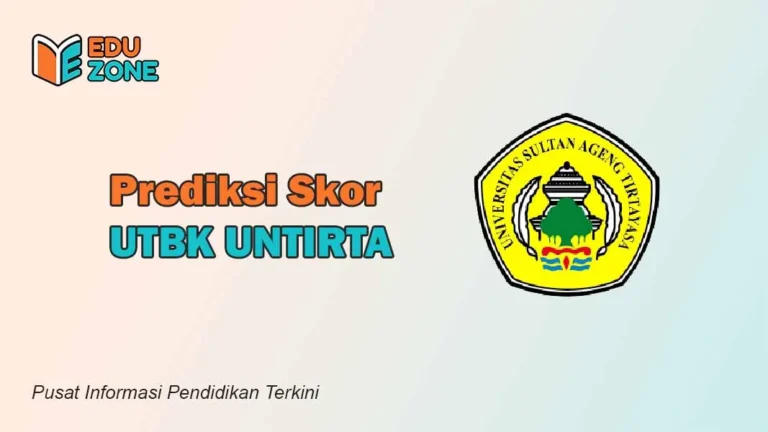 Skor UTBK Untirta