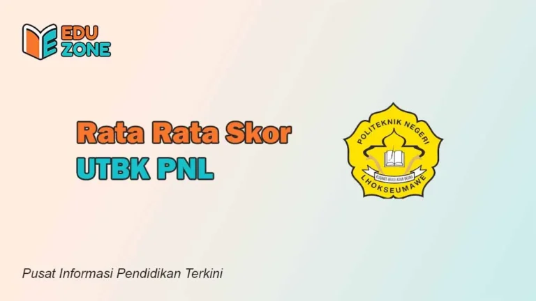 Rata Rata Skor UTBK PNL