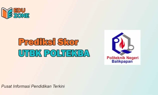 Skor UTBK POLTEKBA