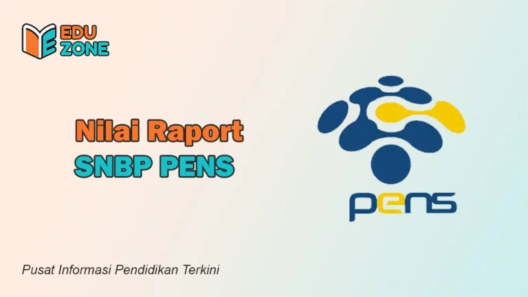 Rata Rata Nilai SNBP PENS