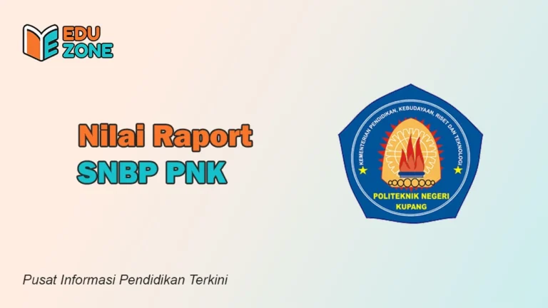 Rata Rata Nilai SNBP PNK