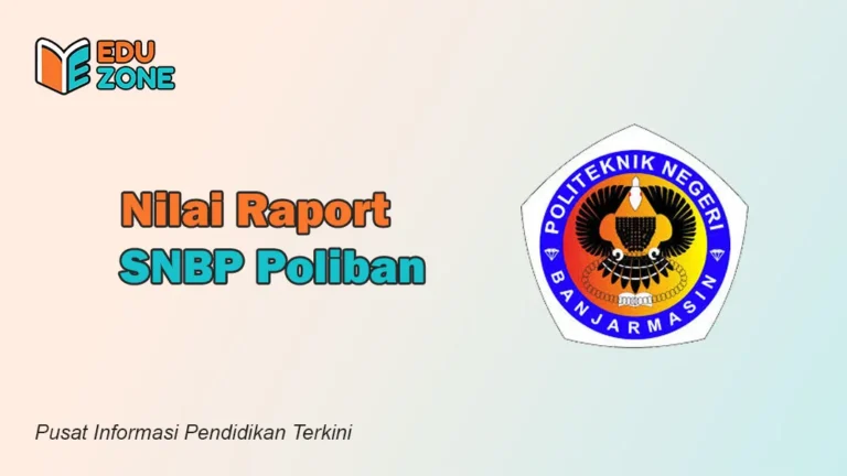 Rata Rata Nilai SNBP POLIBAN