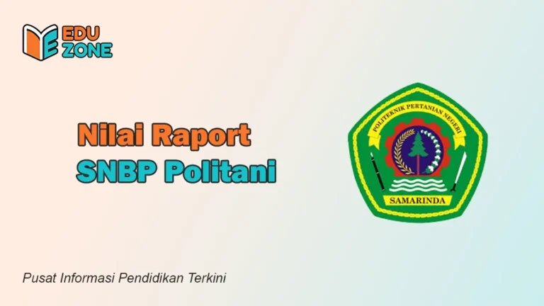 Rata Rata Nilai SNBP Politani Samarinda