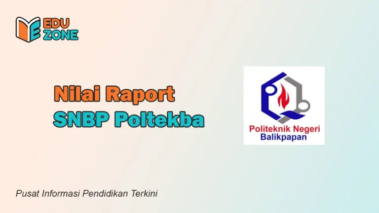 Rata Rata Nilai SNBP Poltekba