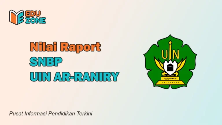 Rata Rata Nilai SNBP UIN AR-RANIRY