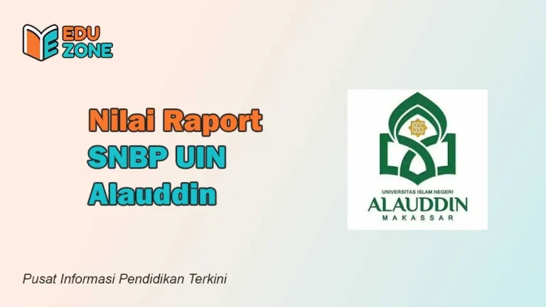 Rata Rata Nilai SNBP UIN Alauddin